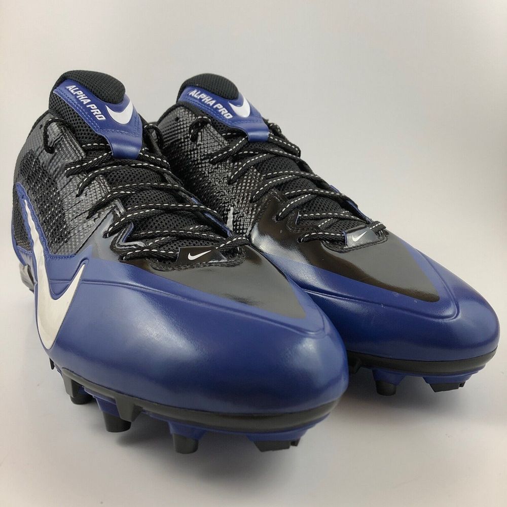 Nike Alpha Pro Low TD PF Indianapolis‎ Colts Mens Size 15 Football 618055-014